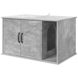 Casa per Gatti Calcestruzzo 85 x 55 x 50 cm Legno truciolato