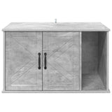 Casa per Gatti Calcestruzzo 85 x 55 x 50 cm Legno truciolato