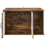 Casa per Gatti Rovere fumé 85 x 55 x 50 cm Legno truciolato