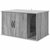 Casa per Gatti Grigio Sonoma 85 x 55 x 50 cm Legno truciolato