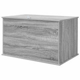 Casa per Gatti Grigio Sonoma 85 x 55 x 50 cm Legno truciolato