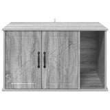 Casa per Gatti Grigio Sonoma 85 x 55 x 50 cm Legno truciolato