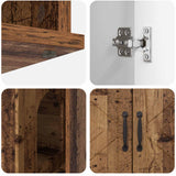 Casa per Gatti Legno vecchio 85 x 55 x 50 cm Legno truciolato