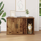 Casa per Gatti Legno vecchio 85 x 55 x 50 cm Legno truciolato