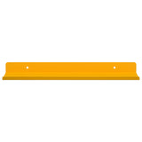 Mensola sospesa 4 pcs Giallo senape 30 x 9 x 2,5 cm Acciaio