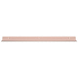 Mensola sospesa 4 pcs Rosa 60 x 8,5 x 2,5 cm Acciaio