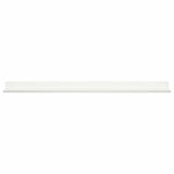 Mensola sospesa 2 pcs Bianco 60 x 8,5 x 2,5 cm Acciaio