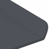 Mensola sospesa 4 pcs Antracite 80 x 9 x 2,5 cm Acciaio