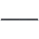 Mensola sospesa 4 pcs Antracite 80 x 9 x 2,5 cm Acciaio
