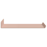 Mensola sospesa 2 pcs Rosa 30 x 18 x 2,5 cm Acciaio