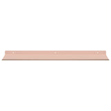 Mensola sospesa 4 pcs Rosa 60 x 18 x 2,5 cm Acciaio
