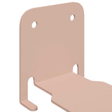 Mensola sospesa con lo scaffale 4 pcs Rosa 6 x 10,8 x 6,6 cm