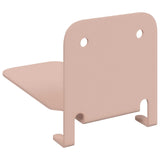 Mensola sospesa con lo scaffale 4 pcs Rosa 6 x 10,8 x 6,6 cm