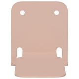 Mensola sospesa con lo scaffale 4 pcs Rosa 6 x 10,8 x 6,6 cm