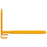 Mensola sospesa 8 pcs Giallo senape 6 x 10,8 x 6,6 cm