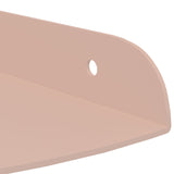 Mensola sospesa con lo scaffale 4 pcs Rosa 18 x 18 x 2 cm