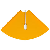 Mensola sospesa 4 pcs Giallo senape 18 x 18 x 2 cm