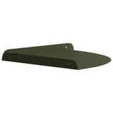 Mensola sospesa 2 pcs Verde oliva 24 x 24 x 2 cm