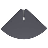 Mensola sospesa con lo scaffale 4 pcs Antracite 30 x 30 x 2 cm