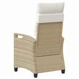 Sedia da Giardino 2 pcs Beige e Crema 56 x 60 x 112 cm