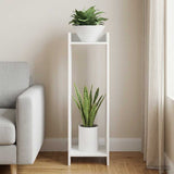 Supporto per piante Bianco 30 x 30 x 100 cm