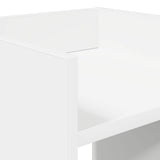 Supporto per piante 2 pz Bianco 30 x 30 x 100 cm