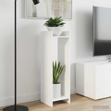 Supporto per piante 2 pz Bianco 30 x 30 x 100 cm