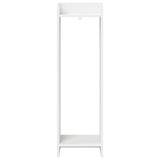 Supporto per piante 2 pz Bianco 30 x 30 x 100 cm