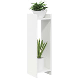 Supporto per piante 2 pz Bianco 30 x 30 x 100 cm