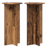 Supporto per piante 2 pcs Legno antico 40 x 40 x 80 cm