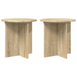 Supporto per piante 2 pcs Rovere Sonoma 40 x 40 x 40 cm