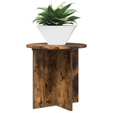 Supporto per piante 2 pcs Rovere Fumo 40 x 40 x 40 cm