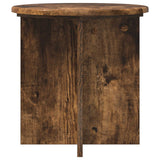 Supporto per piante 2 pcs Rovere Fumo 40 x 40 x 40 cm