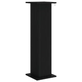 Supporto per piante 2 pcs Nero 30,5 x 30 x 100,5 cm