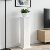 Supporto per piante 2 pcs Bianco Lucido 30,5 x 30 x 100,5 cm