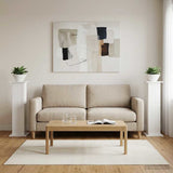 Supporto per piante 2 pcs Bianco Lucido 30,5 x 30 x 100,5 cm
