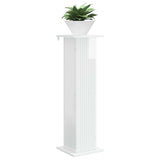 Supporto per piante 2 pcs Bianco Lucido 30,5 x 30 x 100,5 cm