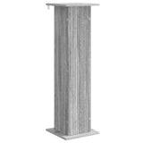 Supporto per piante 2 pcs Grigio Sonoma 30,5 x 30 x 100,5 cm