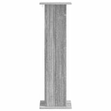 Supporto per piante 2 pcs Grigio Sonoma 30,5 x 30 x 100,5 cm