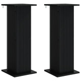 Supporto per piante 2 pcs Nero 30,5 x 30 x 80,5 cm