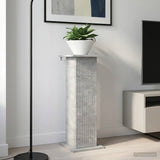 Supporto per piante 2 pcs Grigio Cemento 30,5 x 30 x 80,5 cm