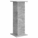 Supporto per piante 2 pcs Grigio Cemento 30,5 x 30 x 80,5 cm