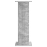 Supporto per piante 2 pcs Grigio Cemento 30,5 x 30 x 80,5 cm