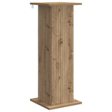 Supporto per piante 2 pz Rovere Artigianale 30,5 x 30 x 80,5 cm
