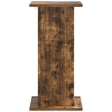 Supporto per piante 2 pcs Rovere Fumo 30,5 x 30 x 60,5 cm