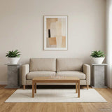 Supporto per piante 2 pcs Grigio Cemento 30,5 x 30 x 43 cm