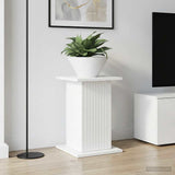 Supporto per piante 2 pcs Bianco Lucido 30,5 x 30 x 43 cm