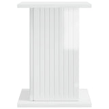 Supporto per piante 2 pcs Bianco Lucido 30,5 x 30 x 43 cm
