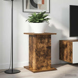 Supporto per piante 2 pcs Rovere Fumo 30,5 x 30 x 43 cm