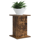 Supporto per piante 2 pcs Rovere Fumo 30,5 x 30 x 43 cm